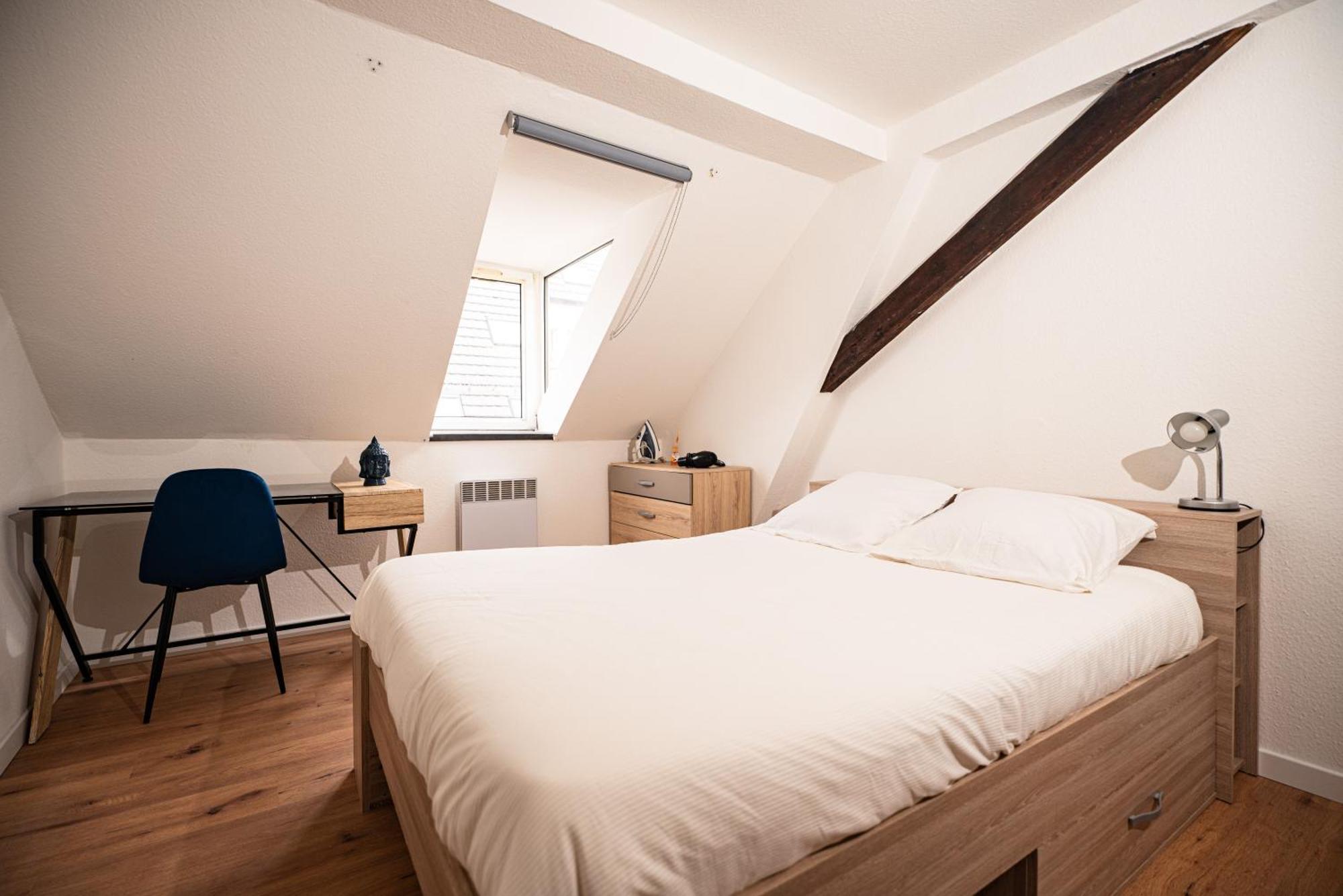 Moderne T2 Centre Sauna Wifi Home Office Netflix Straßburg Exterior foto